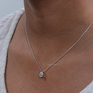 Pear Cut Lab Grown Diamond Pendant