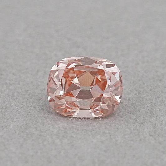 Old Mine Pink Cushion Cut Lab Grown Diamond - 5.25 Carat