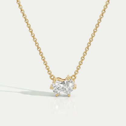 Antique Pomeranian Diamond Bezel Set Solitaire Pendant