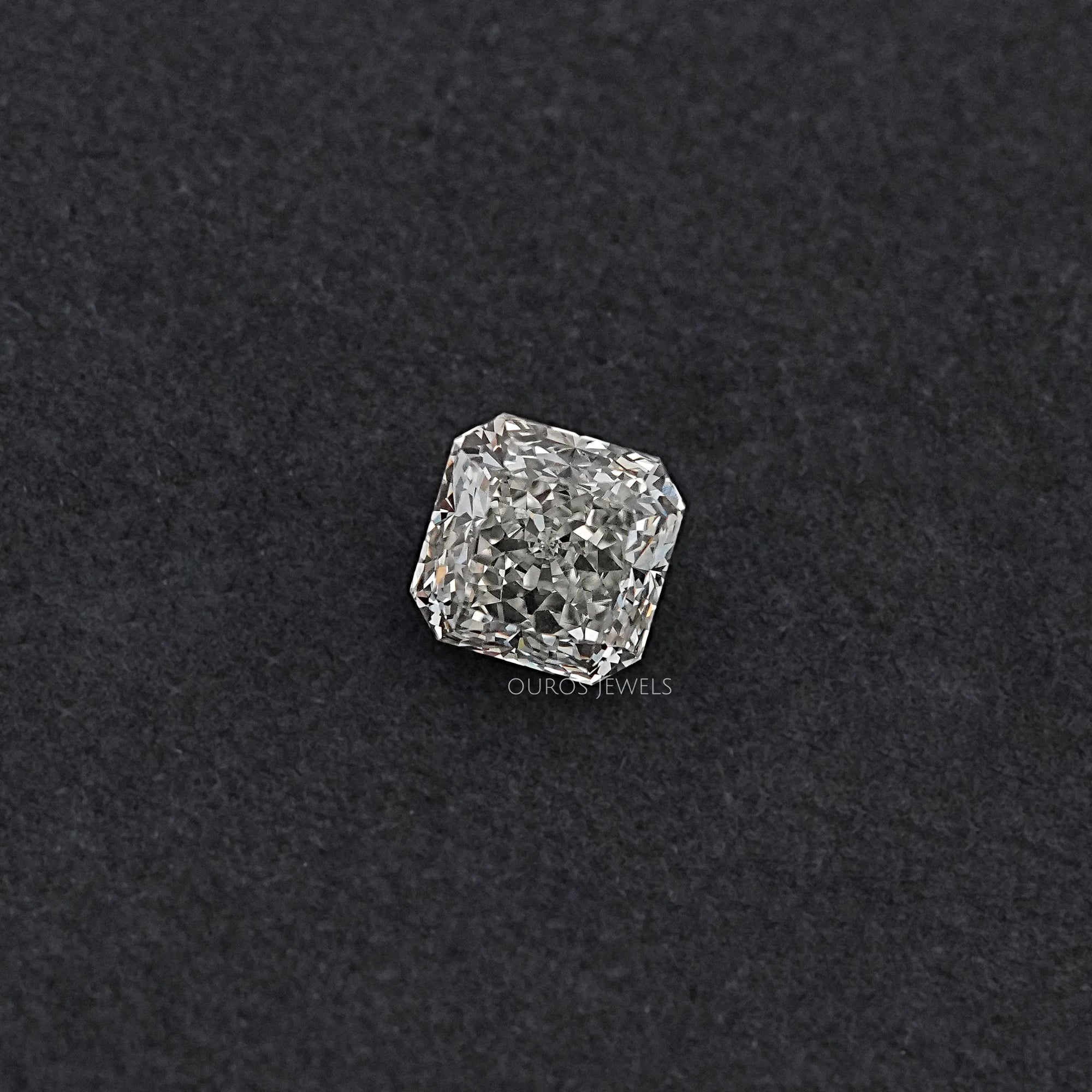 3.00 CT Square Portuguese Lab Diamond Loose Loose