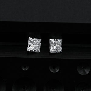 Princess Cut Lab Grown Diamond Pair