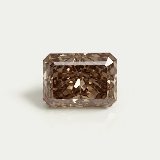 Fancy Brown Radiant Lab Grown Loose Diamond Loose
