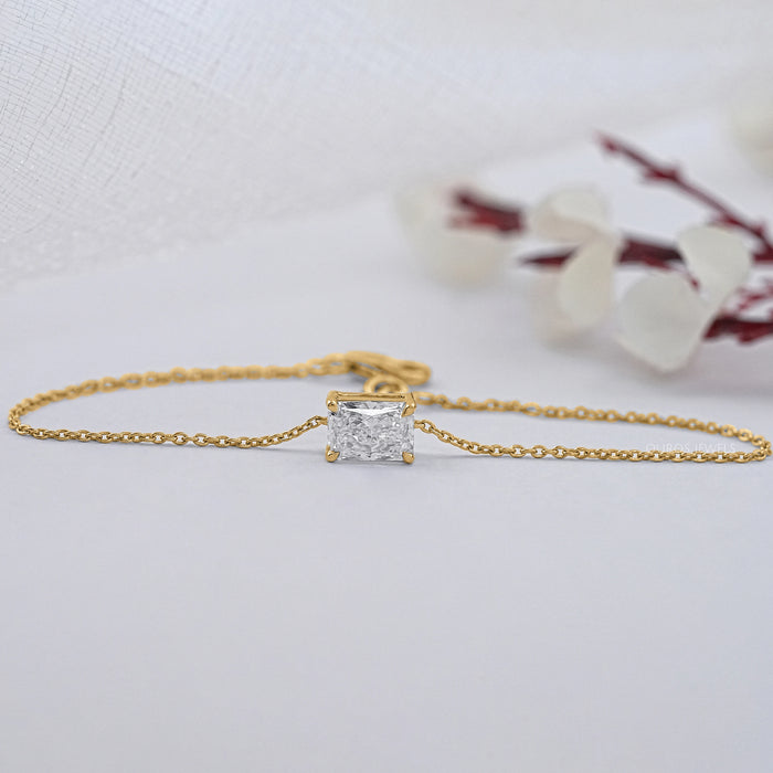 Brilliant Cut Lab Diamond Solitaire Bracelet