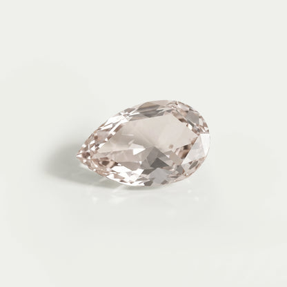 Diamant de laboratoire taille poire taille rose 