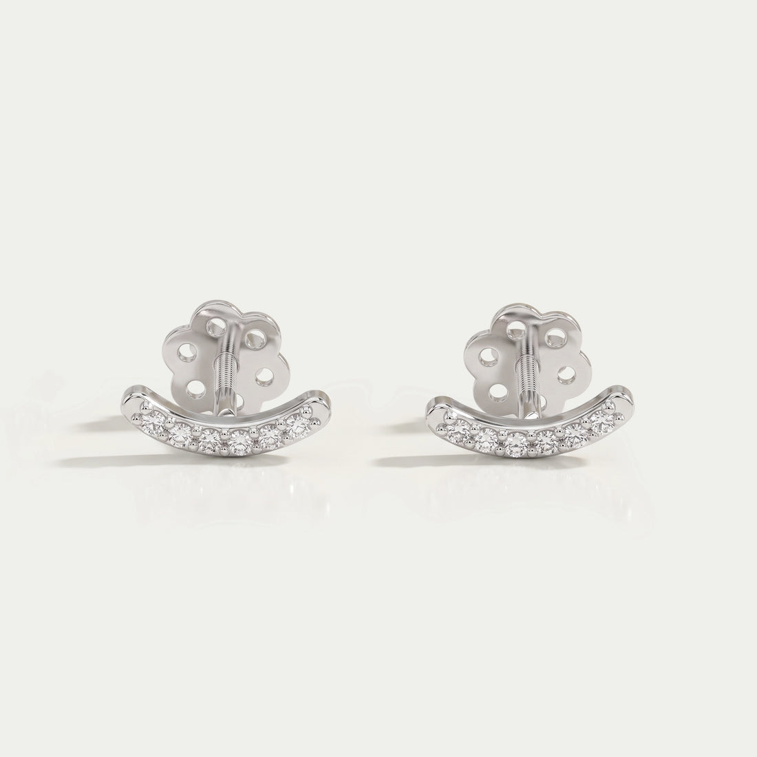 Round Curved Bar Minimalist Earrings Earring
