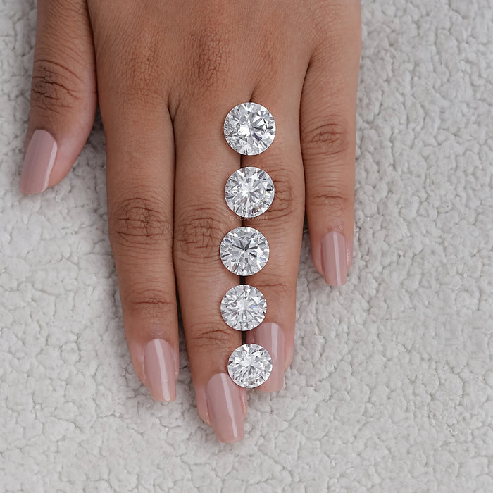 Round Cut Lab Grown Loose Diamond