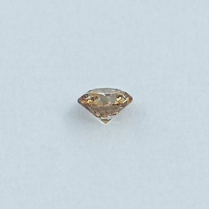 Round Cut Lab Diamond Champagne Loose Loose