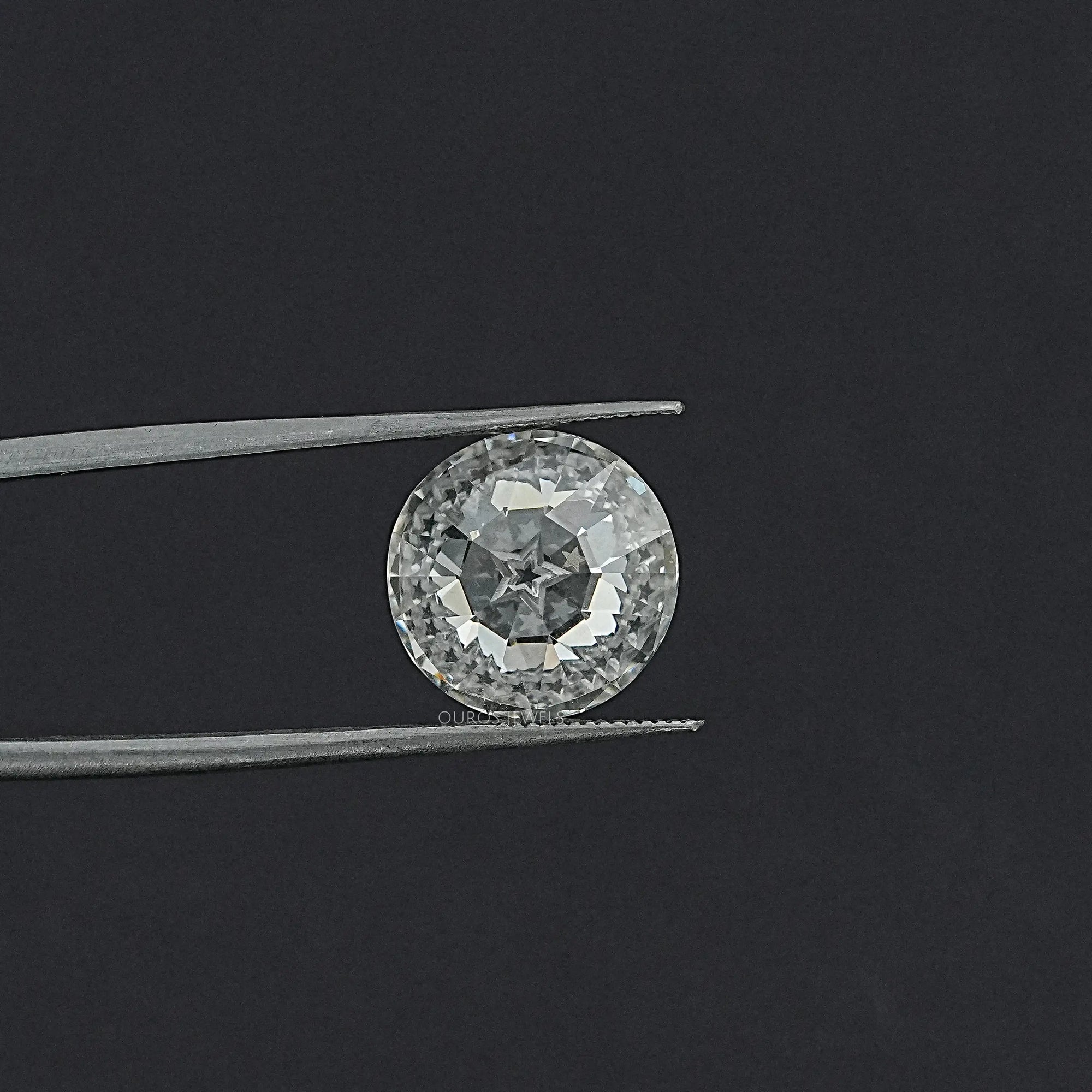 Round Modified Star Cut Lab Diamond