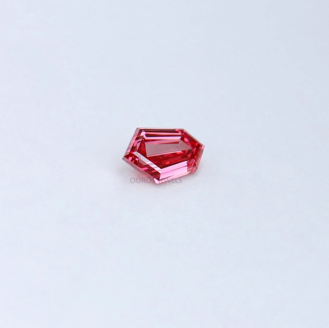 Antique Shape Shield Cut Conflict Free Lab Diamond