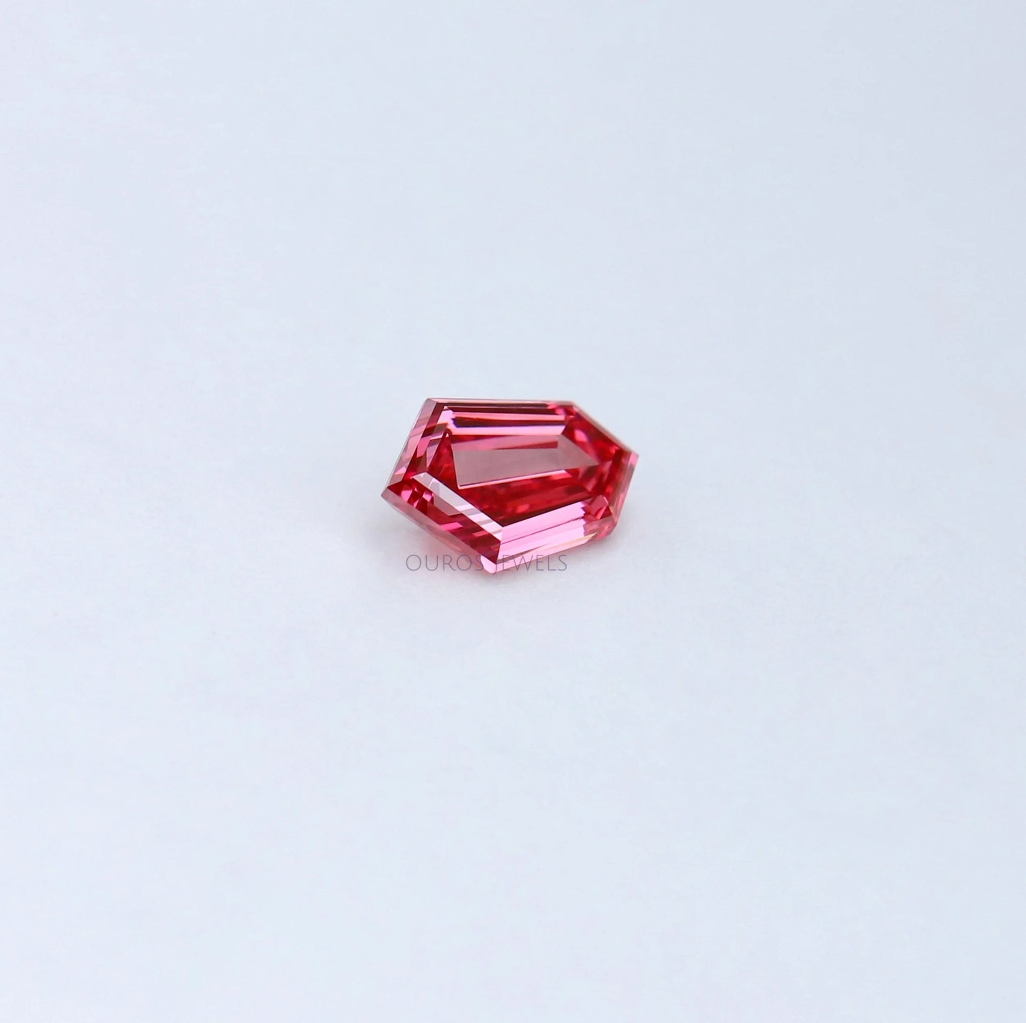 Antique Shape Shield Cut Conflict Free Lab Diamond