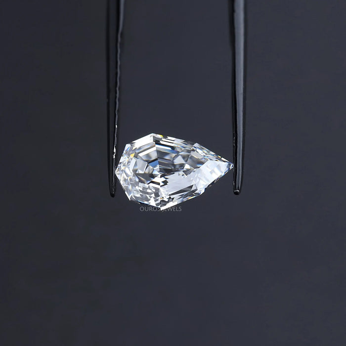 1.50 Carat Step Cut Pear Lab Grown Diamond