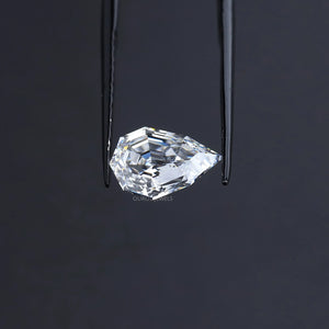 Diamant de laboratoire de 1,50 carat, taille poire à coupe progressive