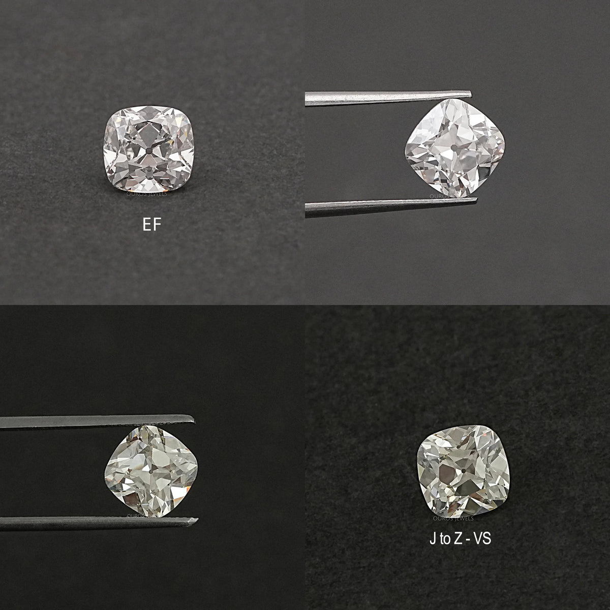 Loose Lab-Grown Old Mine Square Cushion Diamond