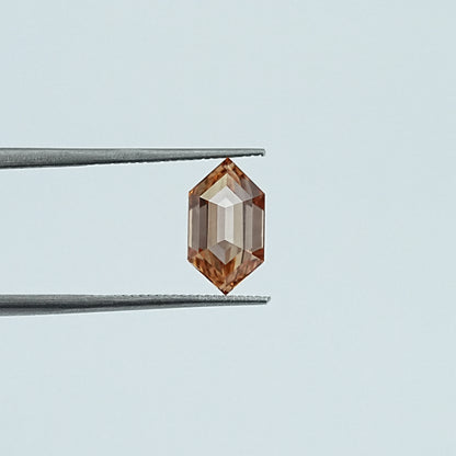 Step Cut Dutch Marquise Lab Champagne Diamond Loose