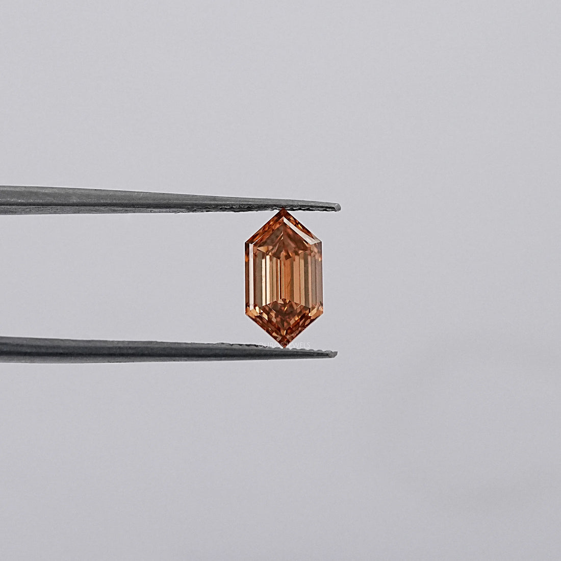 Champagne Step Cut Dutch Marquise Lab Diamond Loose