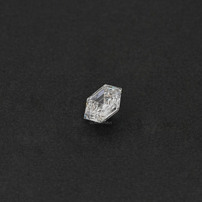 Step Cut Hexagonal Lab Antique Loose Diamond