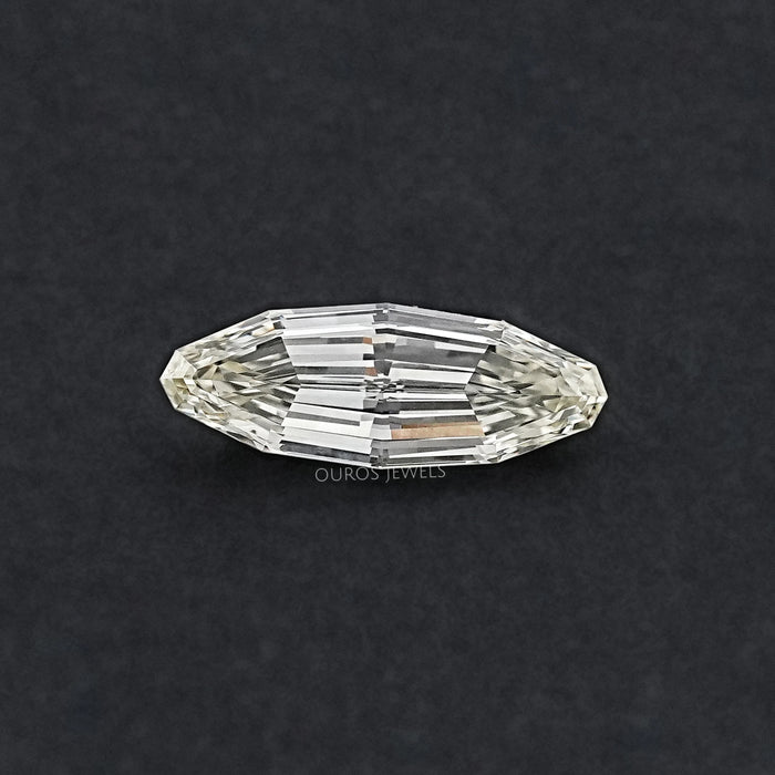 Step Cut Moval Lab Grown Loose Diamond - JK/VS