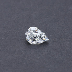 Diamant de laboratoire de 1,50 carat, taille poire à coupe progressive