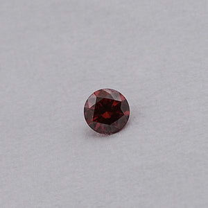 Red Round Lab Grown  Diamond Loose