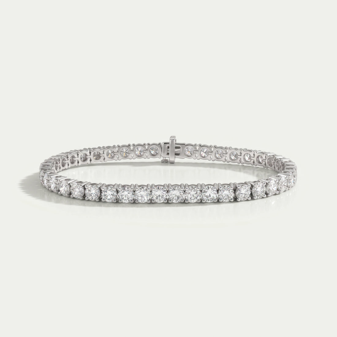 Round Cut Lab Diamond Men's Bracelet Bracelet