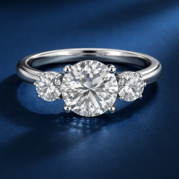 Three Stone Engagement Rings