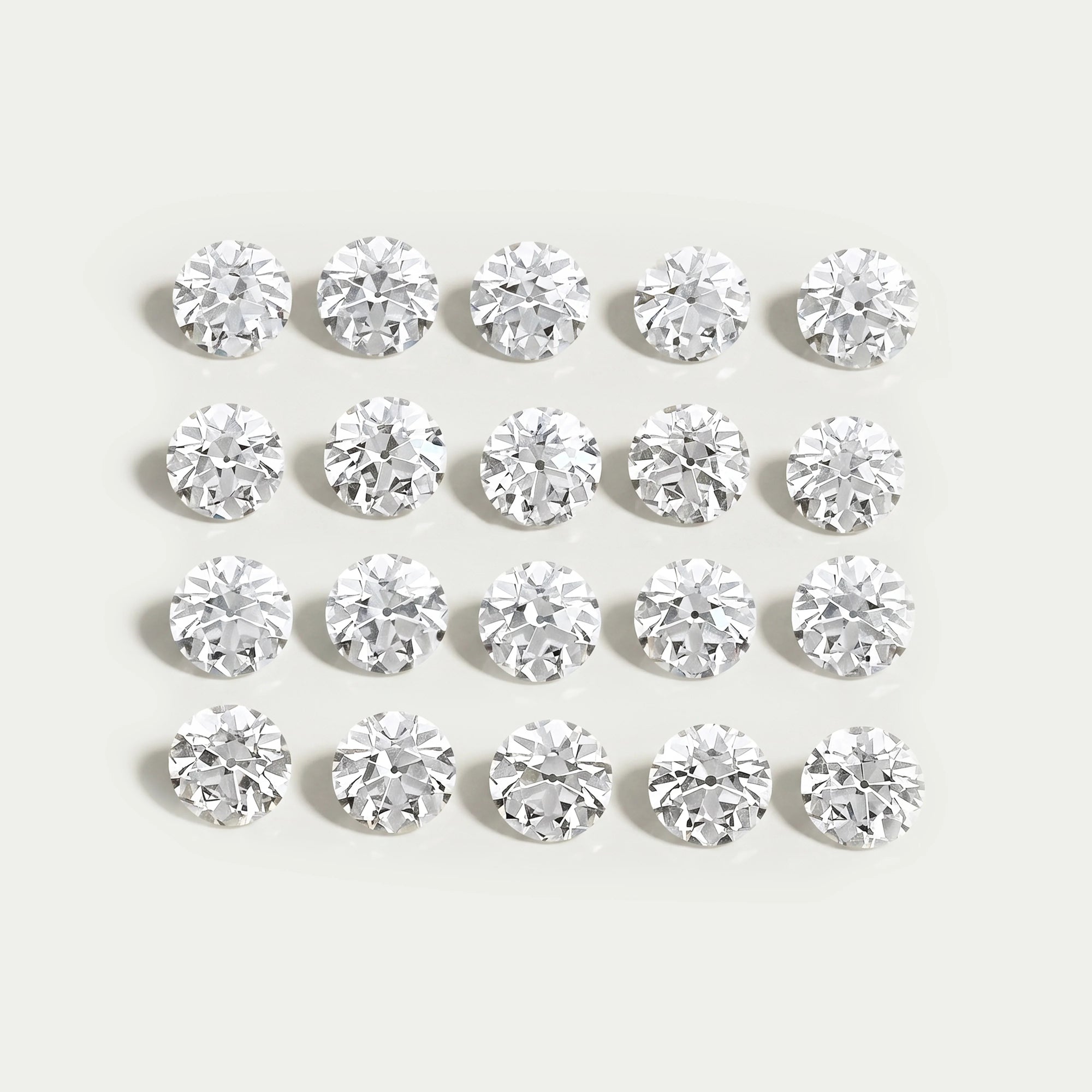Traditional OEC Round Cut Diamond