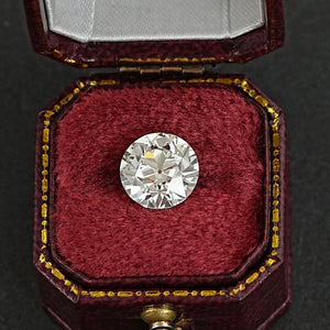 Diamant de laboratoire européen traditionnel à taille ronde 