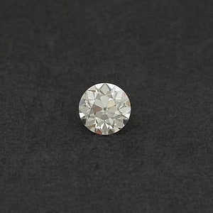 Diamant de laboratoire européen traditionnel à taille ronde 