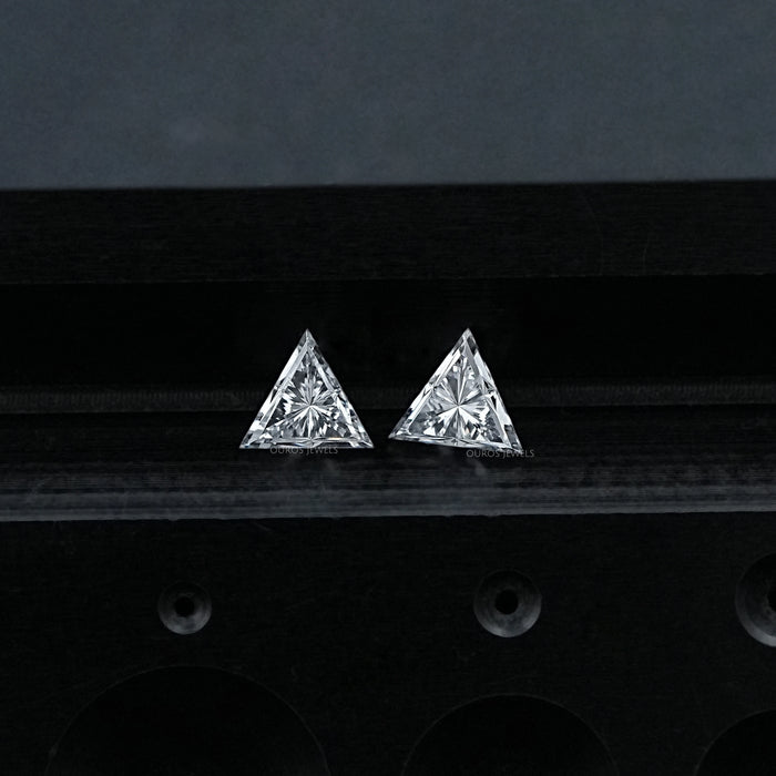 Triangle Cut Lab Grown Diamond Loose Pair