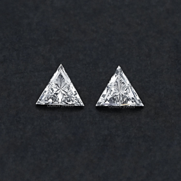 Triangle Cut Lab Grown Diamond Loose Pair