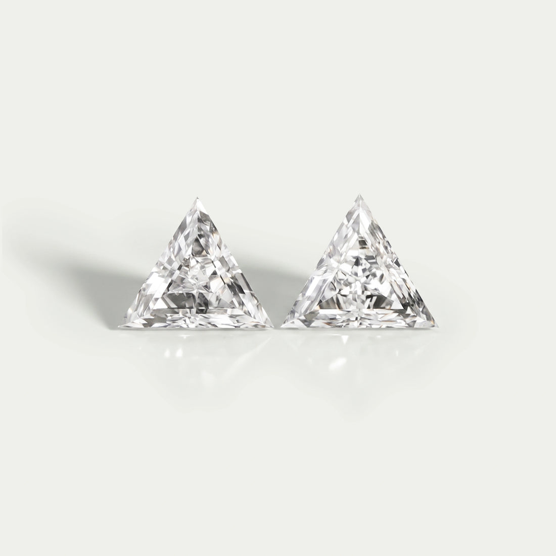 Triangle Cut Lab Grown Diamond Loose Pair Loose