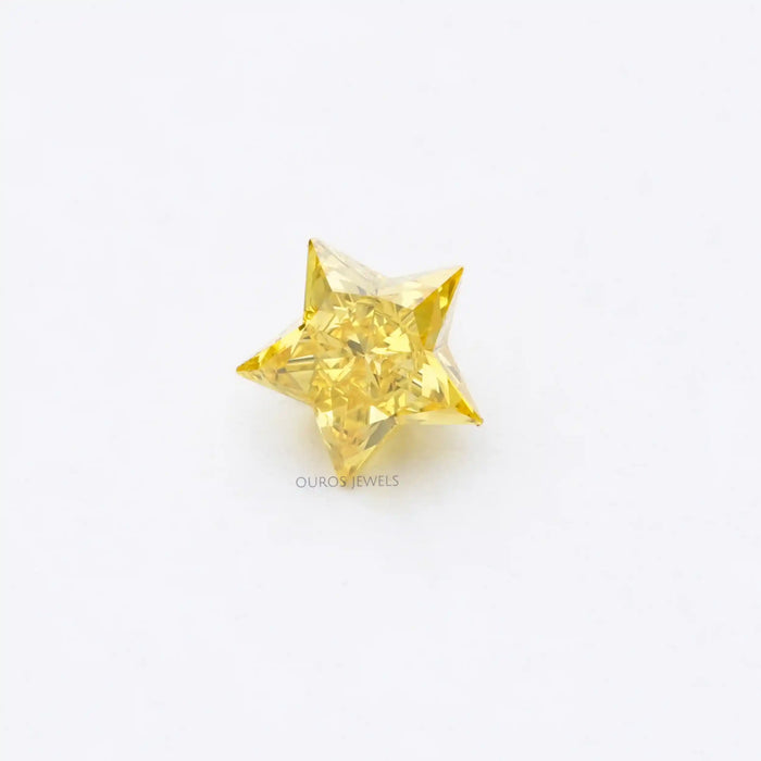 [Yellow Star Cut Lab Diamond]-[Ouros Jewels]