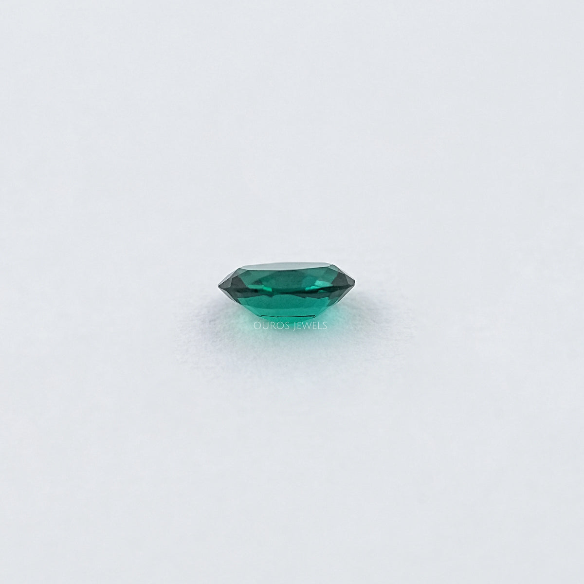 Green Oval Zambian Emerald Gemstone Loose