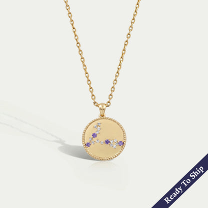Pendentif en alexandrite du signe astrologique Cancer