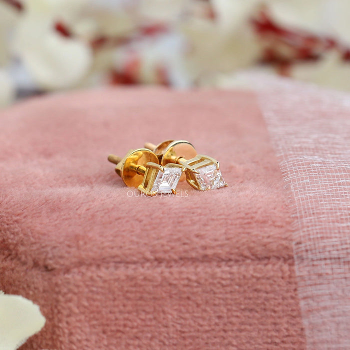 Kite Cut Lab Grown Diamond Stud