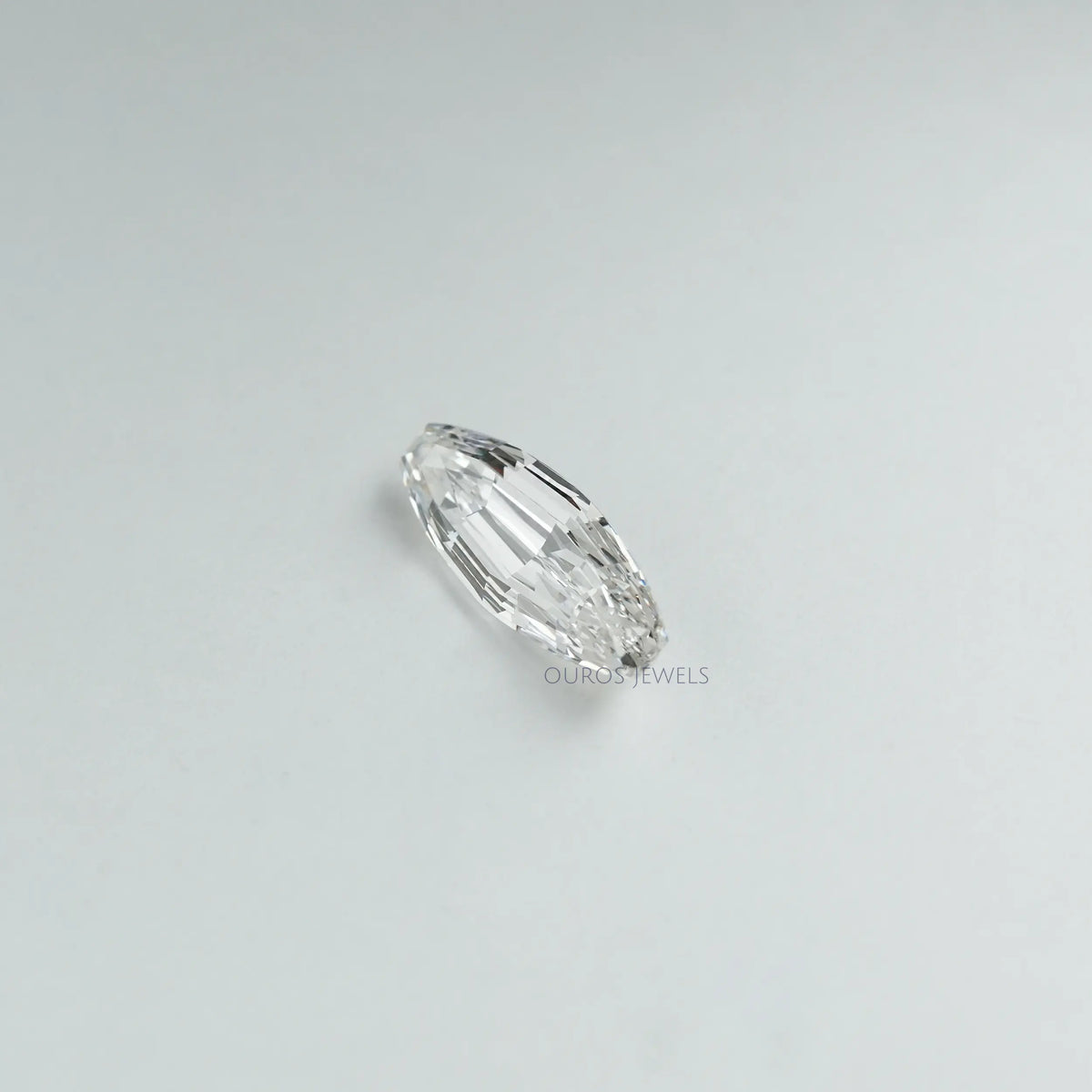 2.83 Carat Long Oval Cut Lab Diamond Loose