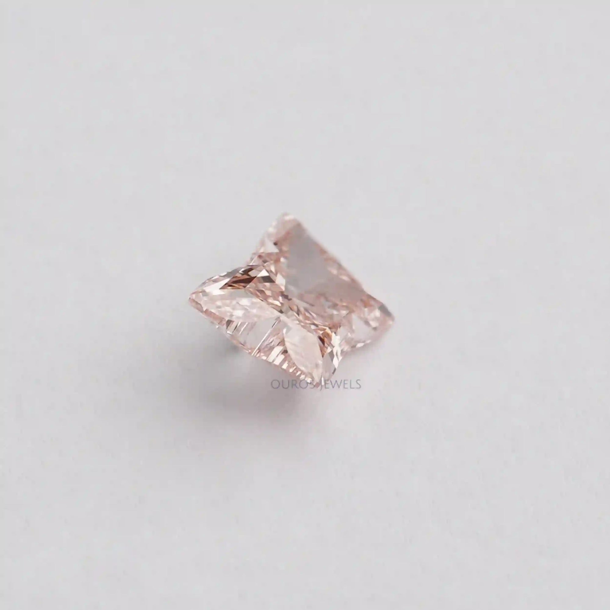 1.20 Carat Pink Butterfly Cut Lab Grown Diamond