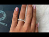 [Youtube Video of Cushion Cut Full Eternity Band]-[Ouros Jewels]