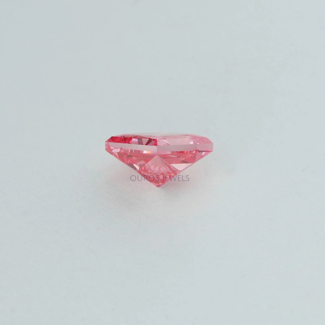0.52 Carat Each Pink Princess Lab Grown Diamond Loose