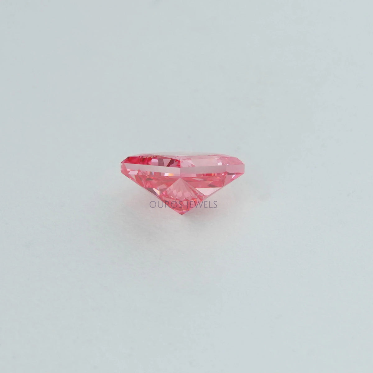 0.52 Carat Each Pink Princess Lab Grown Diamond Loose