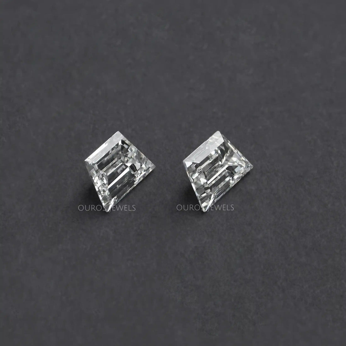 Trapezoid Lab Grown Diamond Matching Pair Loose