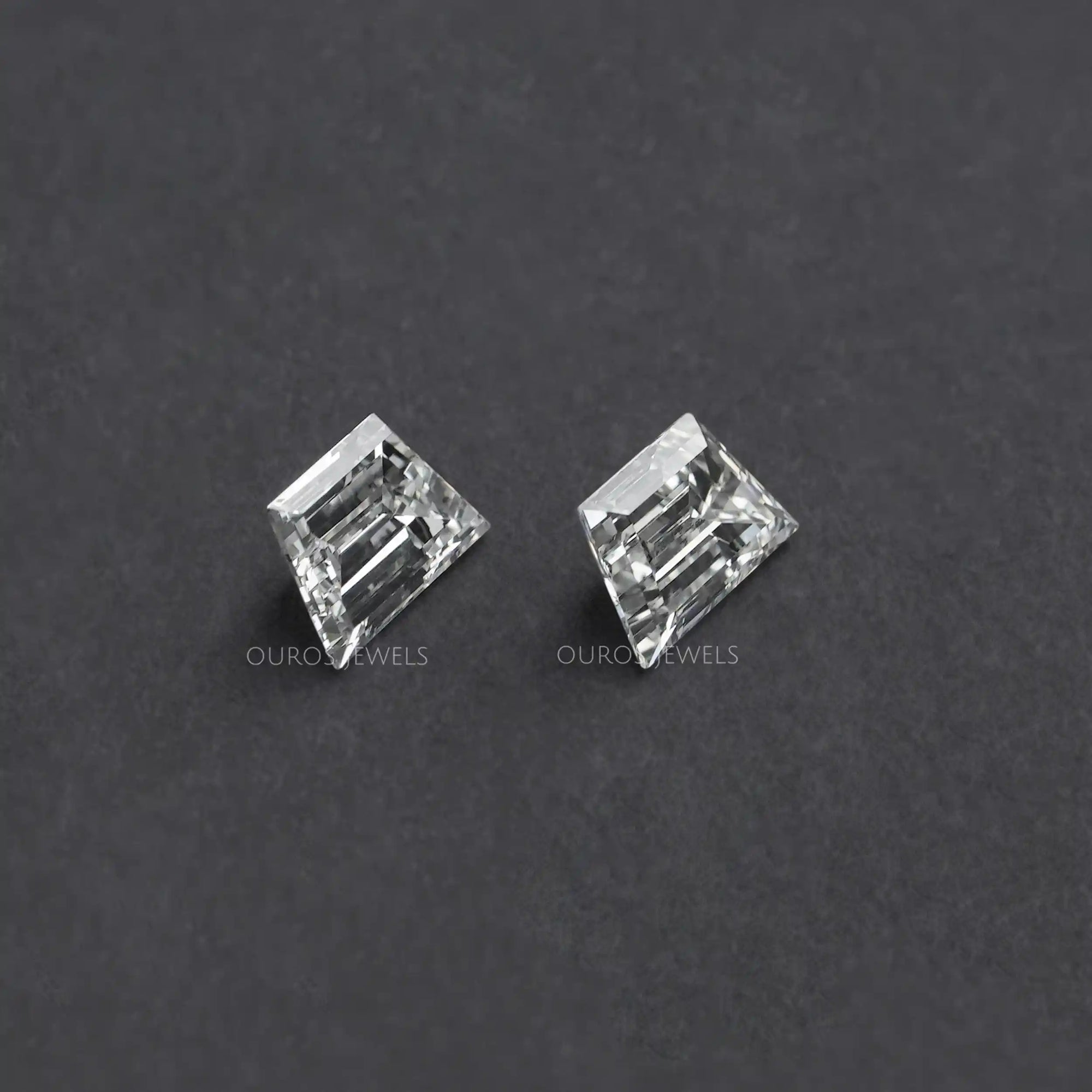 Trapezoid Lab Grown Diamond Matching Pair Loose
