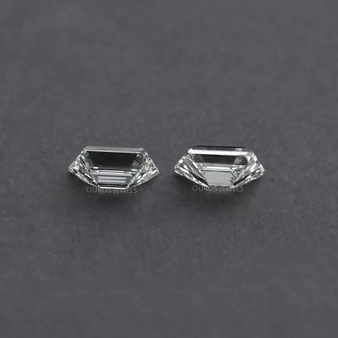 Trapezoid Lab Grown Diamond Matching Pair Loose