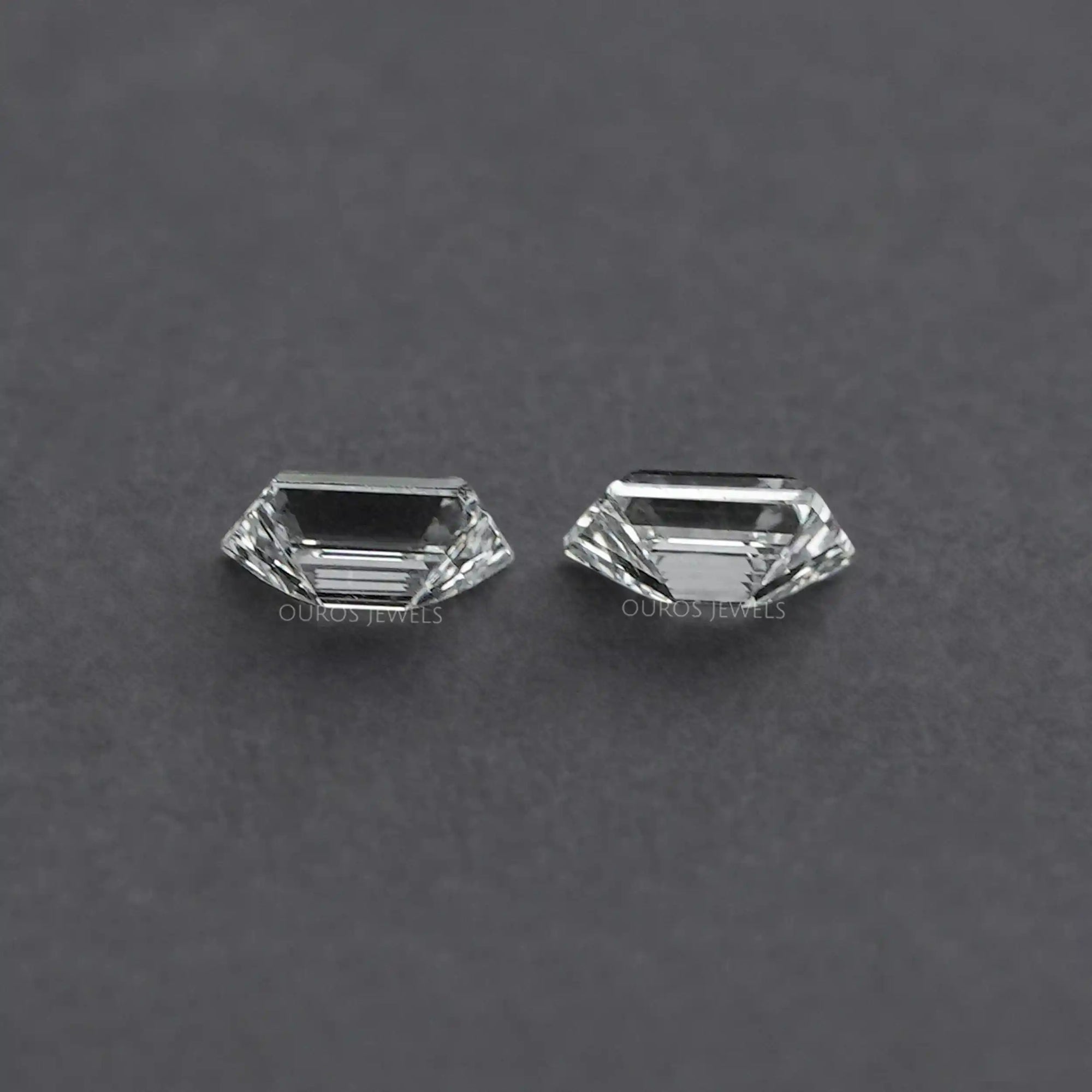 Trapezoid Lab Grown Diamond Matching Pair Loose