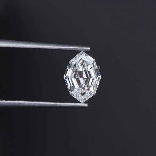 Step Cut Moval Lab Grown Diamond