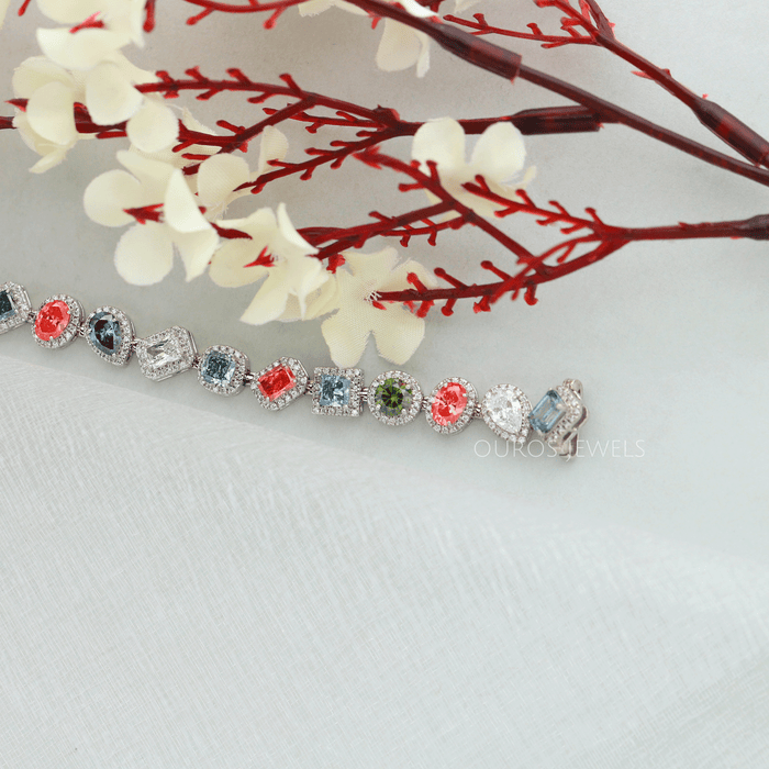 Bracelet Halo Diamant Multiforme