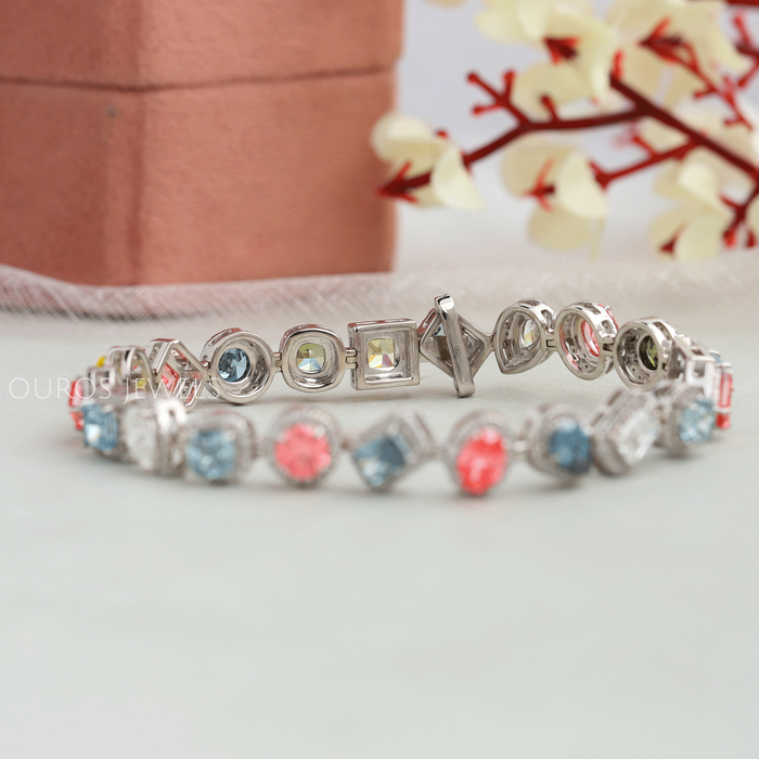 Bracelet Halo Diamant Multiforme