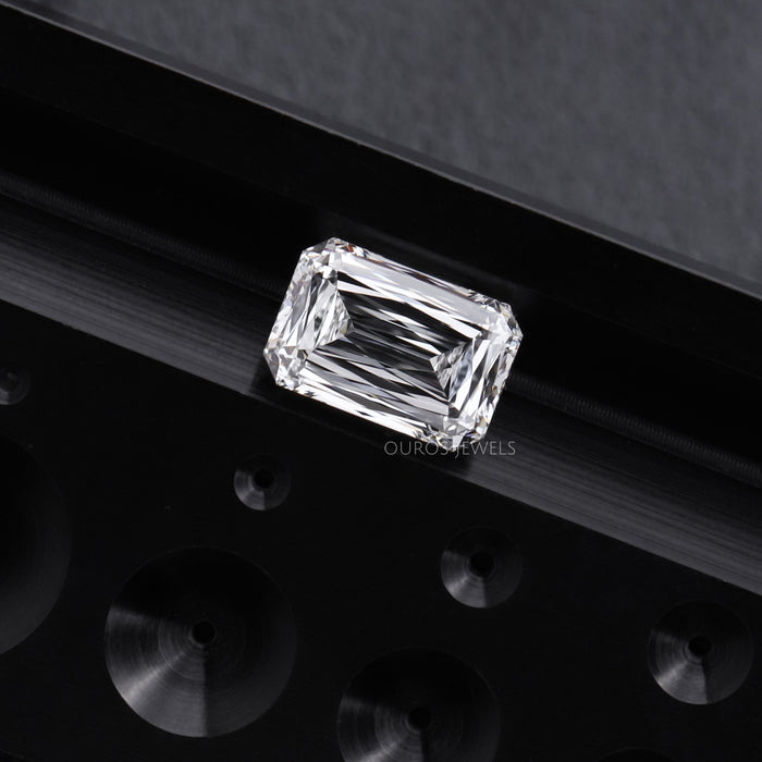 Diamant de laboratoire à taille criss de 3,01 carats