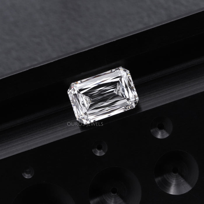 Diamant de laboratoire à taille criss de 3,01 carats