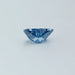 back view of 0.55 carat blue butterfly cut loose lab grown diamond